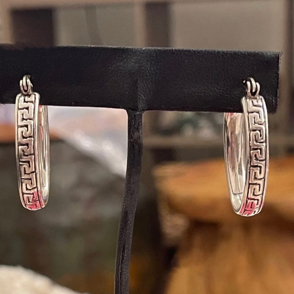 Sterling Silver Hoop Earrings